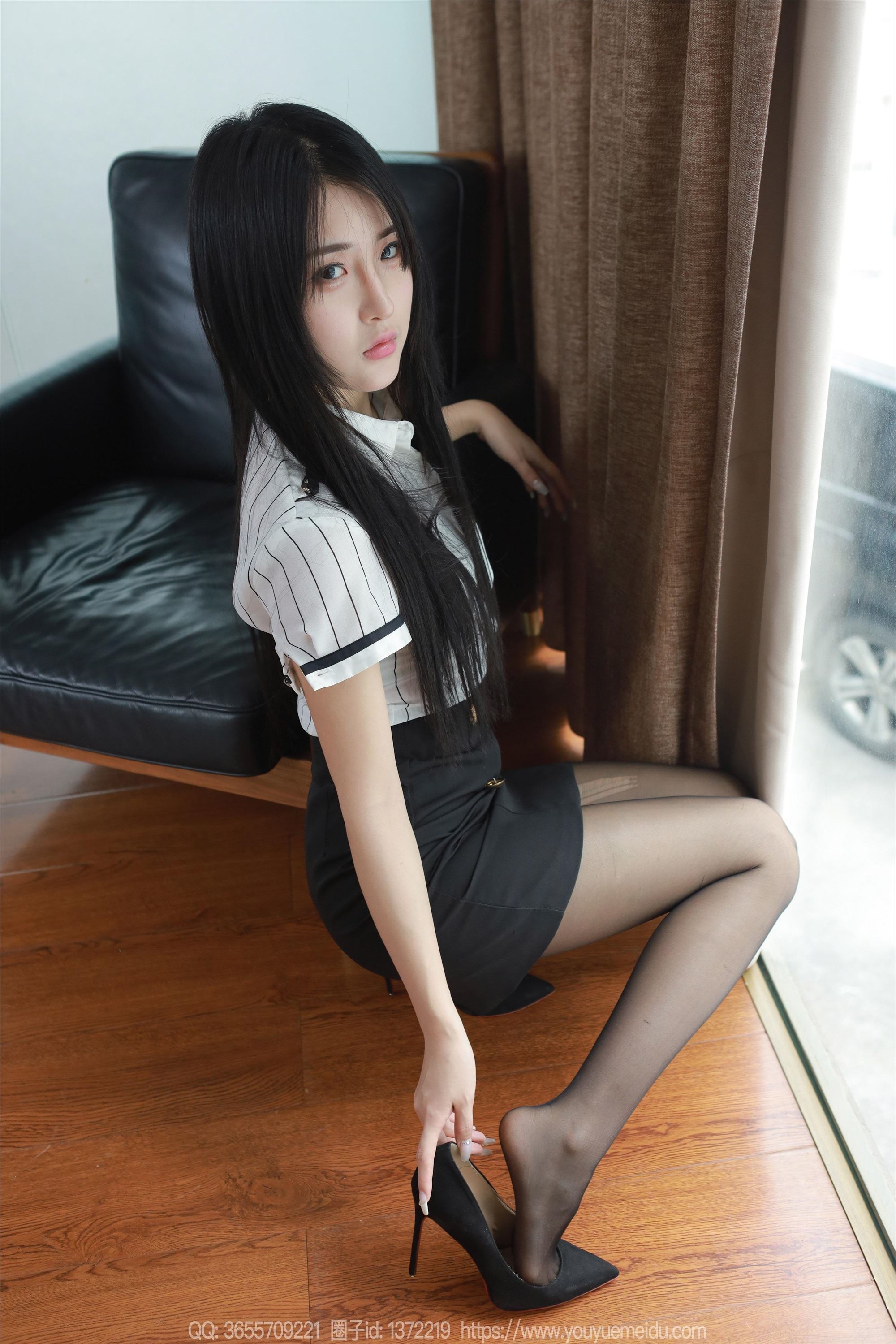 IESS异思趣向  2024.04.09 丝享家 1711 小宝《竖条纹衬衫》